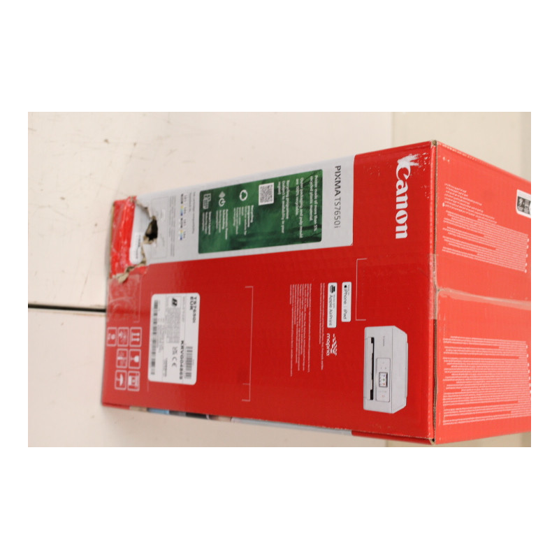 SALE OUT. Canon Multifunctional printer | PIXMA TS7650i | Inkjet | Colour | A4 | Wi-Fi | White | DAMAGED PACKAGING, MARKS ON PRI