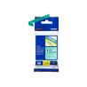 Brother | TZe-731 Laminated Tape | Black on Green | TZe | 8 m | 1.2 cm