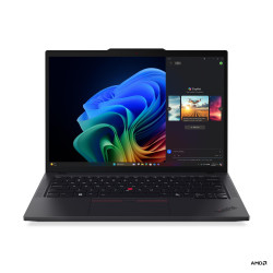 Lenovo ThinkPad T14 G6 (AMD) | Black | 14 " | IPS | WUXGA | 1920 x 1200 pixels | Anti-glare | AMD Ryzen AI 7 PRO | 350 | 32 (2x1