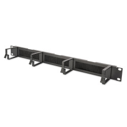 Digitus Cable Management Panel with Brush Entries for 483 mm (19") Cabinets, 1U | DN-97663