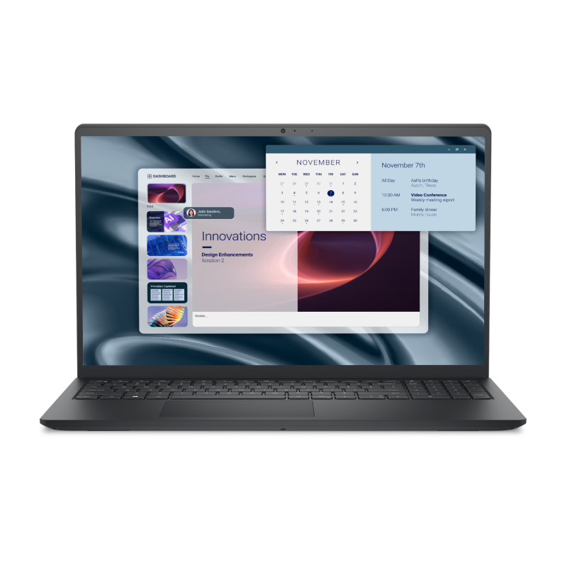 Dell Pro 15 Essential PV15255 | Carbon Black | 15.6 " | FHD | 1920 x 1080 pixels | AMD Ryzen 5 | 7520U | 8 GB | LPDDR5 | Solid-s