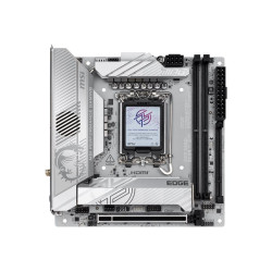 MSI MPG Z890I EDGE TI WIFI | Processor family Intel | Processor socket LGA1851 | Supported hard disk drive interfaces SATA, M.2 