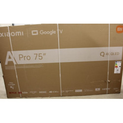 SALE OUT. Xiaomi QLED TV A Pro 2026 | 75 | Smart TV | Google TV | 4K UHD | DAMAGED PACKAGING
