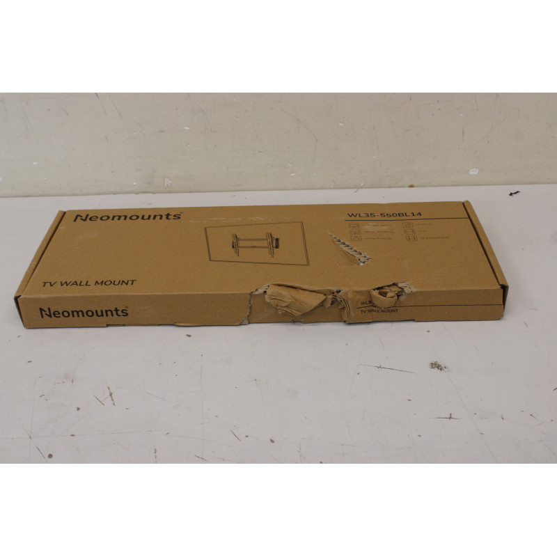 SALE OUT. Neomounts LEVEL-550 WL35-550BL14 Tiltable TV mount wall - 32-75" - max 60 kg - VESA 100x100-400x400 - d 3,3 cm - Easy 