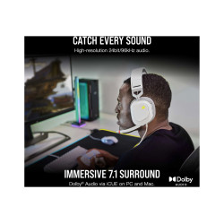 Corsair | RGB USB Gaming Headset | HS80 | Wired | Over-Ear