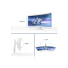 Philips | 34M2C5501A/00 | 34 " | VA | WQHD | 21:9 | 180 Hz | 1 ms | 3440 x 1440 pixels | 300 cd/m | HDMI ports quantity 2 | Whit