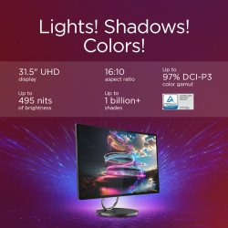 Lenovo Yoga AIO 32ILL10 31.5 UHD ULT7-258V/32GB/1TB/NVIDIA GF RTX 4050 6GB/WIN11 Pro/Nordic kbd/2Y Warranty | Lenovo Yoga | AIO 