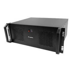 Lanberg | Rackmount server chassis lanberg ATX 350/10 19"/4U | Black