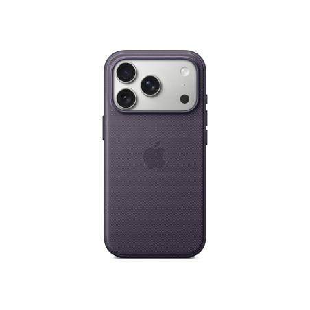 Apple Back cover | Apple | iPhone 17 Pro | Silicone | Purple | TechWoven Case with MagSafe