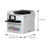 Epson WorkForce Pro EM-C800RDWF | Inkjet | Colour | 4-in-1 | A4 | Wi-Fi