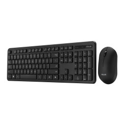 Asus CW100 | Keyboard and Mouse Set | Wireless | Russian | Black | RF 2.4GHz