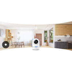 Reolink Smart Wi-Fi PT Indoor Security Camera | E331 | PTZ | 5 MP | F4mm/F1.6 | H.264 | Micro SD, Max. 512 GB