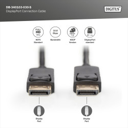 Digitus | DisplayPort Connection Cable | AK-340103-030-S | 3 m