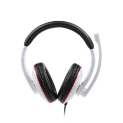 Gembird | MHS-001-GW | Stereo headset | Built-in microphone | 3.5 mm | Glossy white