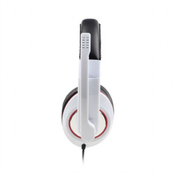 Gembird | MHS-001-GW | Stereo headset | Built-in microphone | 3.5 mm | Glossy white