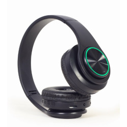 Gembird | Stereo Headset with LED Light Effects | BHP-LED-01 | Bluetooth | On-Ear | Wireless