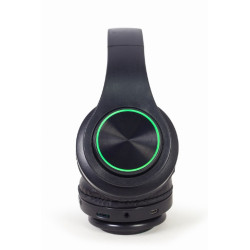 Gembird | Stereo Headset with LED Light Effects | BHP-LED-01 | Bluetooth | On-Ear | Wireless