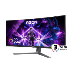 AOC | AGON PRO AG346UCD | 34 " | OLED | WQHD | 21:9 | 175 Hz | 0.03 ms | 3440 x 1440 pixels | 250 cd/m | HDMI ports quantity 2