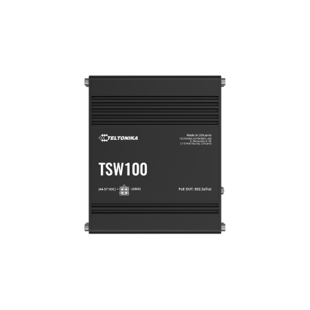 Teltonika Ethernet Switch | TSW100 | Unmanaged | Wall-mountable