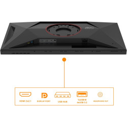 AOC | U27G4XM | 27 " | Fast IPS | UHD | 16:9 | 160 Hz | 1 ms | 3840 x 2160 pixels | 1200 cd/m | HDMI ports quantity 1 | Black