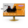 AOC CS24A | 24 " | TN | FHD | 16:9 | 610 Hz | 0.5 ms | 1920 x 1080 pixels | 500 cd/m | HDMI ports quantity 2 | Black/Orange