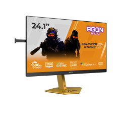AOC CS24A | 24 " | TN | FHD | 16:9 | 610 Hz | 0.5 ms | 1920 x 1080 pixels | 500 cd/m | HDMI ports quantity 2 | Black/Orange