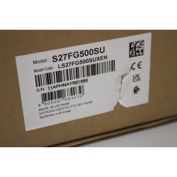 Samsung SALE OUT. | LS27FG500SUXEN | 27 " | OLED | QHD | 16:9 | 180 Hz | 0.03 ms | 2560 x 1440 pixels | 200 cd/m | HDMI ports qu