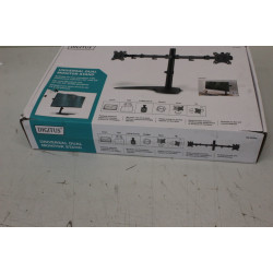 SALE OUT. DIGITUS Dual Monitor Stand | Digitus Desk Mount | DA-90401 | Adjustable Height, Rotate, Swivel | 15-32 " | Maximum wei