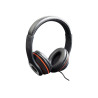 Gembird | Stereo headset, "Los Angeles" + microphone, passive noise canceling | Black