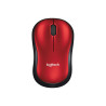 Logitech | Mouse | M185 | Wireless | Red
