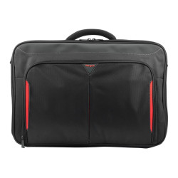 Targus | CN418EU | Clamshell Laptop Bag | Briefcase | Black/Red | 17-18 " | Shoulder strap