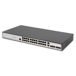 Digitus 24-Port Gigabit Switch | DN-80221-3 | Managed L2 | Desktop/Wall-mountable