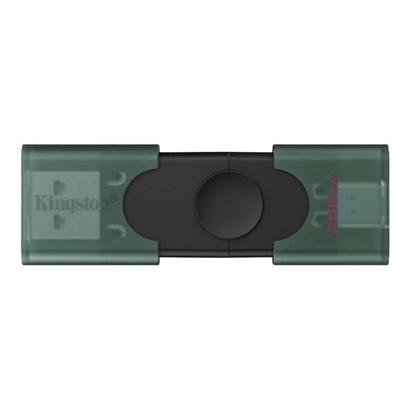 Kingston DataTraveler Duo | 128 GB | USB 3.2 Gen 1 | Black/Green