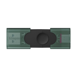 Kingston DataTraveler Duo | 128 GB | USB 3.2 Gen 1 | Black/Green