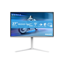 Philips 27M2N6501L/00 | 27 " | QD-OLED | 16:9 | 240 Hz | 0.03 ms | 2560 x 1440 pixels | 400 cd/m | HDMI ports quantity 2 | White