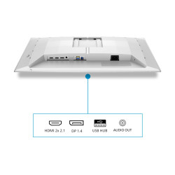 Philips 27M2N6501L/00 | 27 " | QD-OLED | 16:9 | 240 Hz | 0.03 ms | 2560 x 1440 pixels | 400 cd/m | HDMI ports quantity 2 | White