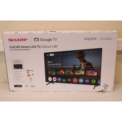 SALE OUT. Sharp 40HF2265E 40" (101cm) Full HD Google TV | SALE OUT. Sharp 40HF2265E | 40 | Smart TV | Google TV | DAMAGED PACKAG