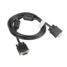 Lanberg VGA Cable, Dual-Shielded Ferrite Core | CA-VGAC-10CC-0018-B | VGA to VGA | 1.8 m