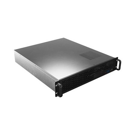 Lanberg Rackmount Server Chassis ATX 520/12 19"/2U | SC01-5202-12B | Black