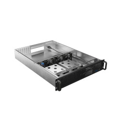 Lanberg Rackmount server chassis E-ATX 650/12 19"/2U | SC01-6502-12B