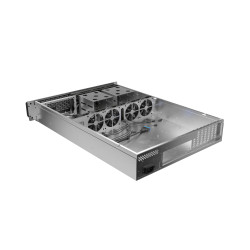 Lanberg Rackmount server chassis E-ATX 650/12 19"/2U | SC01-6502-12B
