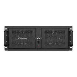 Lanberg Rackmount server chassis ATX 520/12 19"/4U | SC01-5204-12B