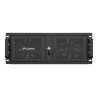 Lanberg Rackmount server chassis ATX 520/12 19"/4U | SC01-5204-12B