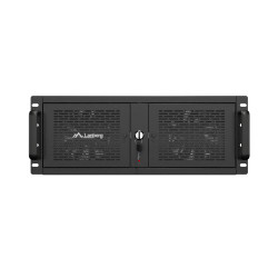 Lanberg Rackmount server chassis ATX 520/12 19"/4U | SC01-5204-12B