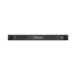 Lanberg Rackmount server chassis ITX 300/10 19"/1U | SC01-3001-10B | Black