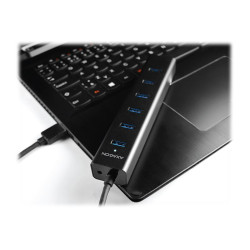 AXAGON HUE-SA7BP USB3.0 CHARGING hub