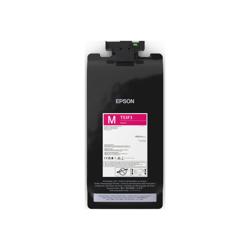Epson P-Series T53F30N Magenta IIPS Ink 1600ml | Epson C13T53F30N | Epson T53F3 - magenta - original - ink pouch | Epson UltraCh