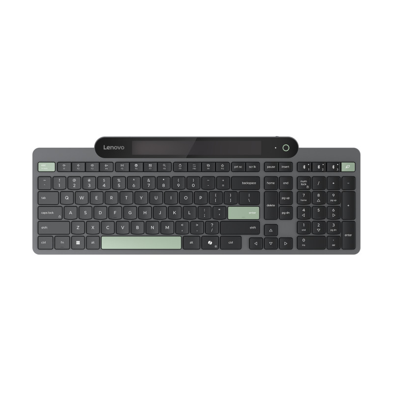 Lenovo | Self-Charging | Keyboard | Bluetooth | Lithuanian | Black