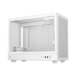 Deepcool Case | CH160 PLUS WH | White | Micro ATX | Power supply included No