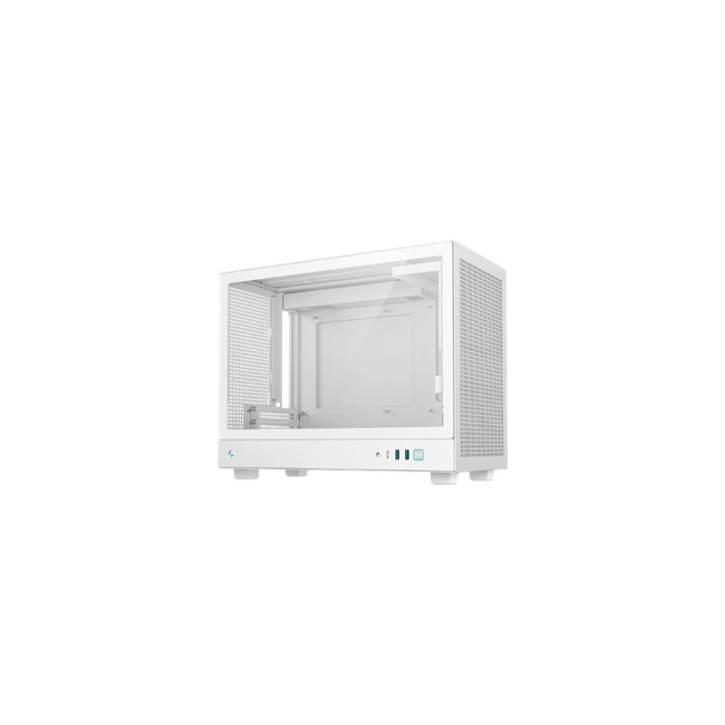 Deepcool Case | CH160 PLUS WH | White | Micro ATX | Power supply included No